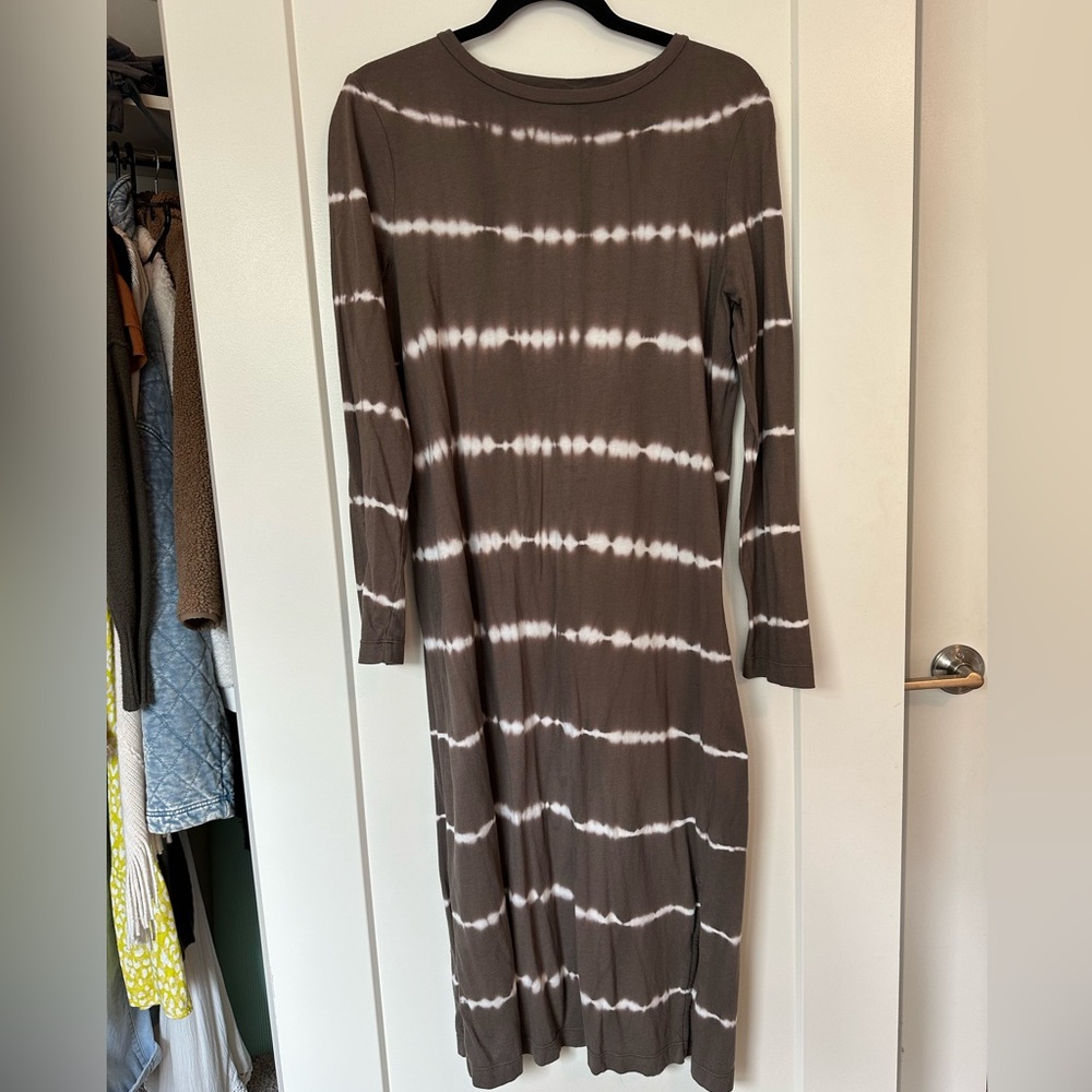 Tye Dye Long and Cozy Dress